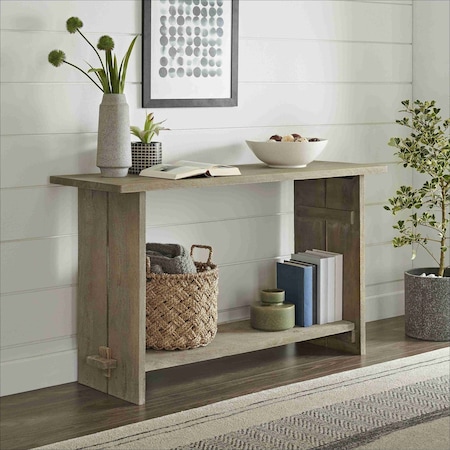 Alaterre Furniture Castleton Mango Wood 52"W Console AWTR1027